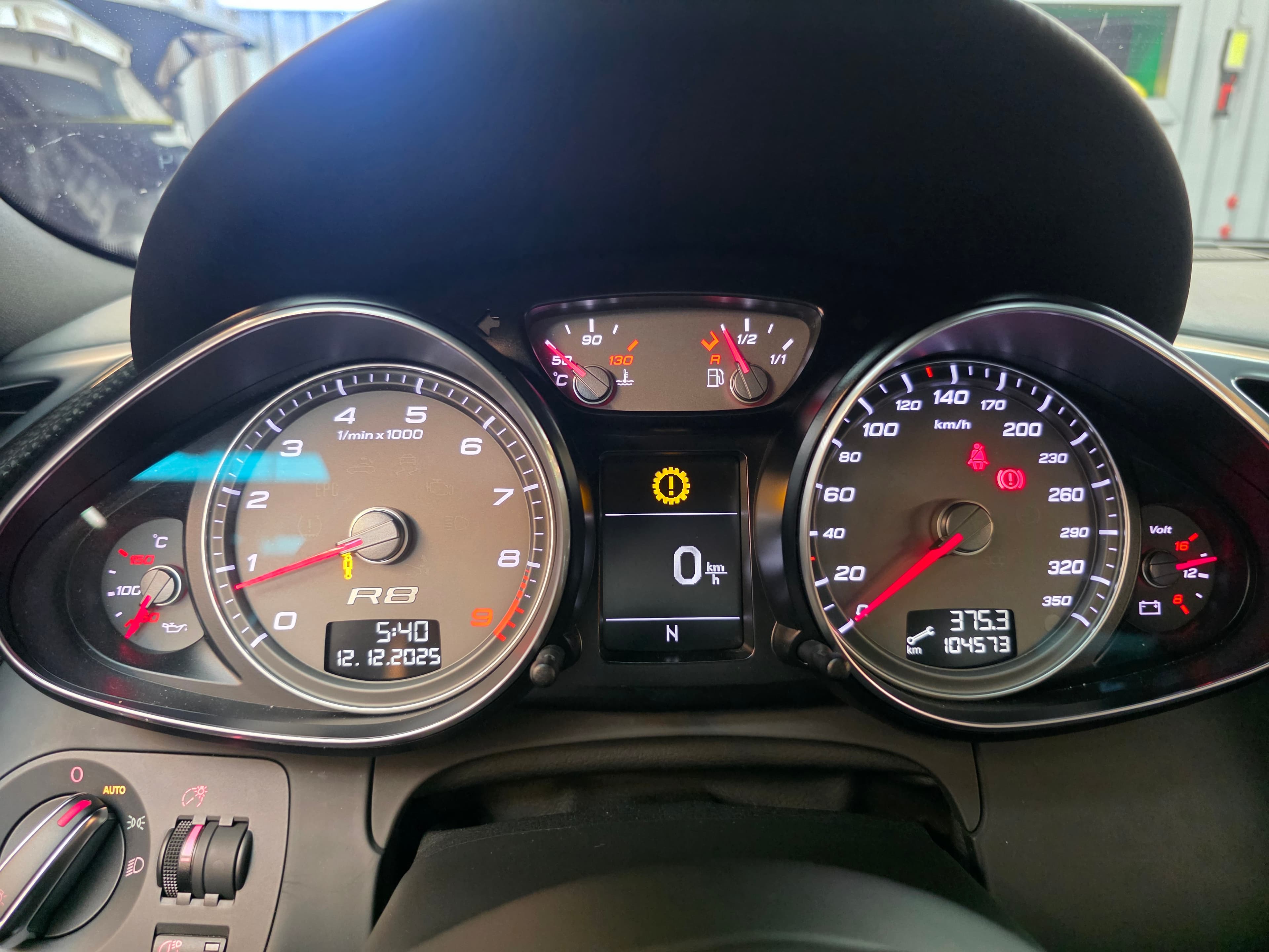 Interior and dashboard inspection photos 2